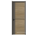 GO-AT25 Luxury Wood Porte de porte MDF / HDF Panneau de peau Panneau décoratif Conception de porte de porte